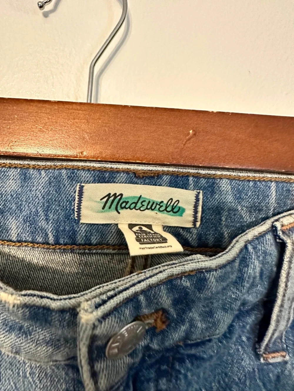 Madewell Plus Perfect Vintage Wide-Leg Jean Medium Wash Blue 18W - Picture 3 of 8